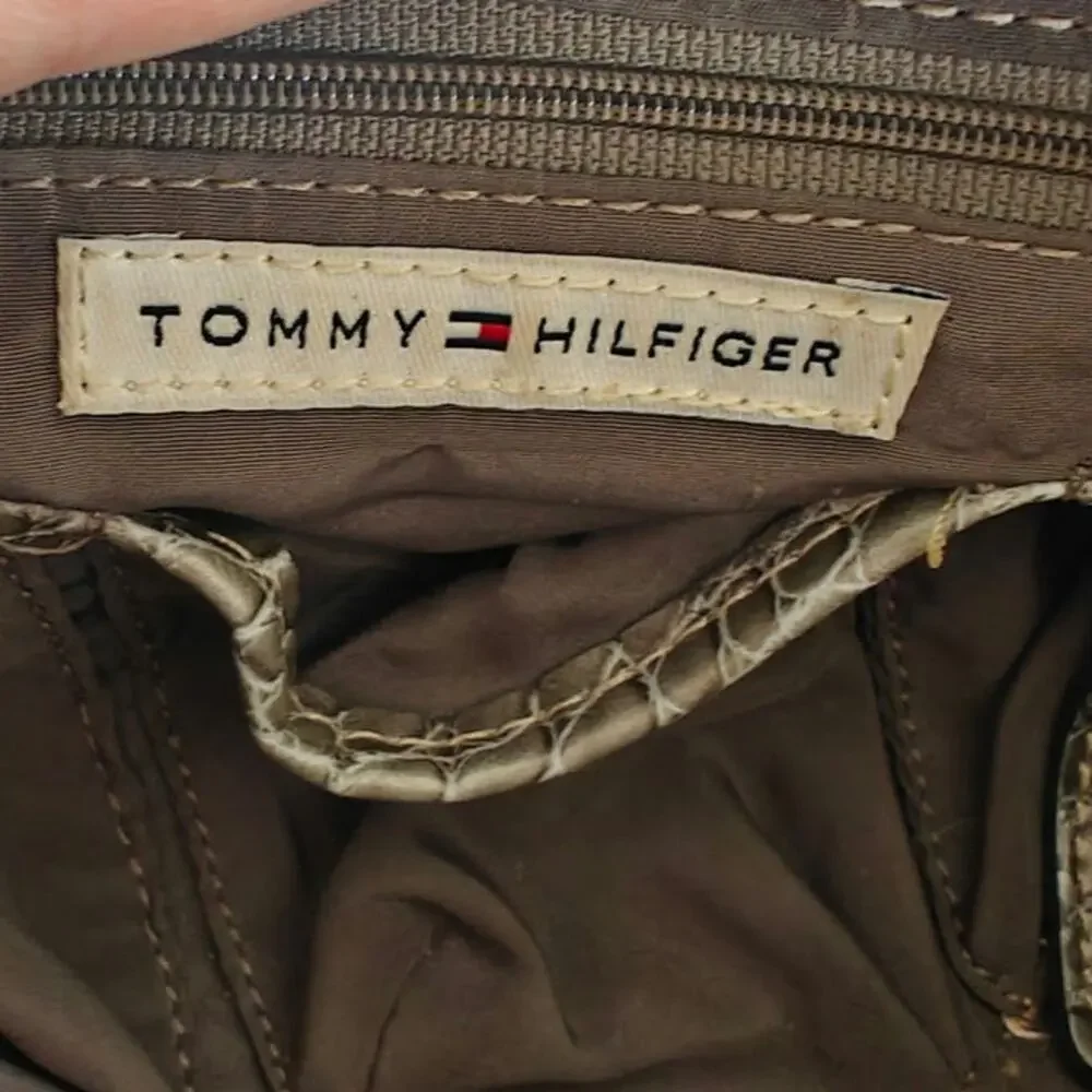 Gray Vintage Y2K tommy Hilfiger Bag